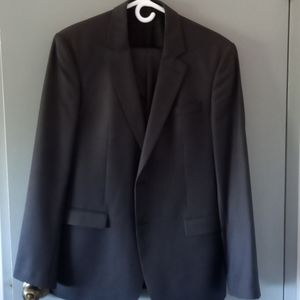 NWOT Andrew's grey stripper suit 2 pieces